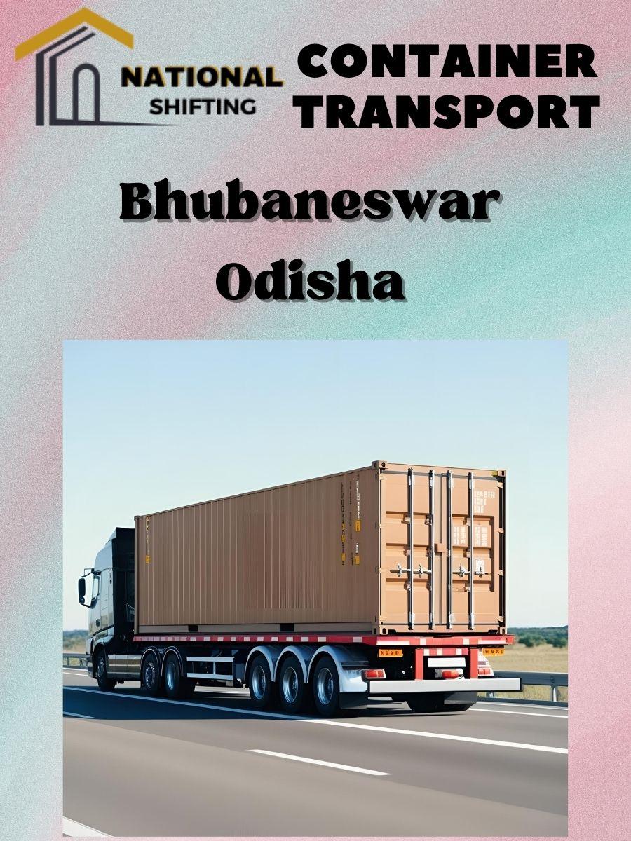 Container transport services in Bhubaneswar