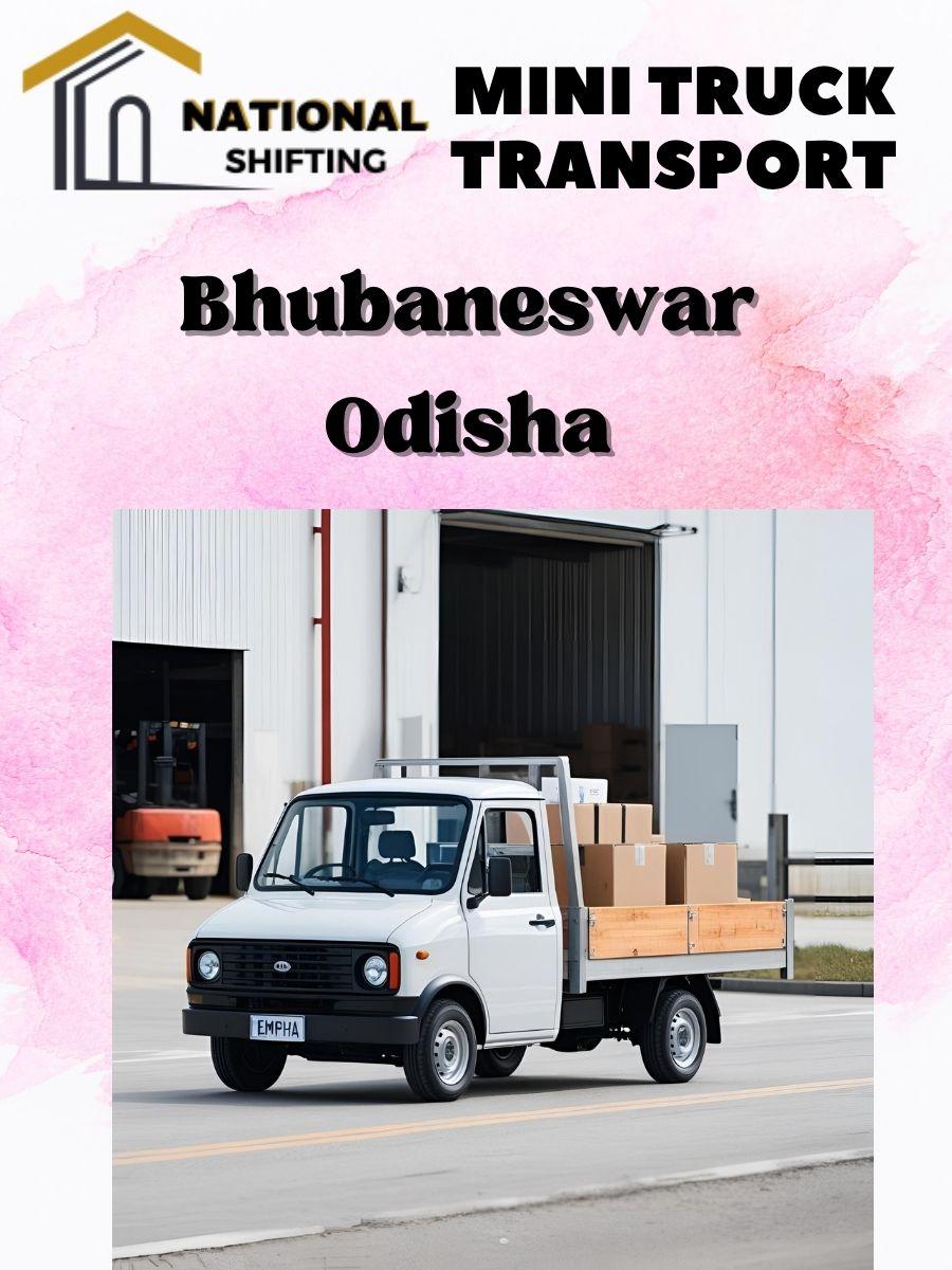 Mini truck transport services in Bhubaneswar