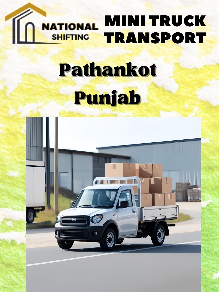 Mini truck transport services in Pathankot