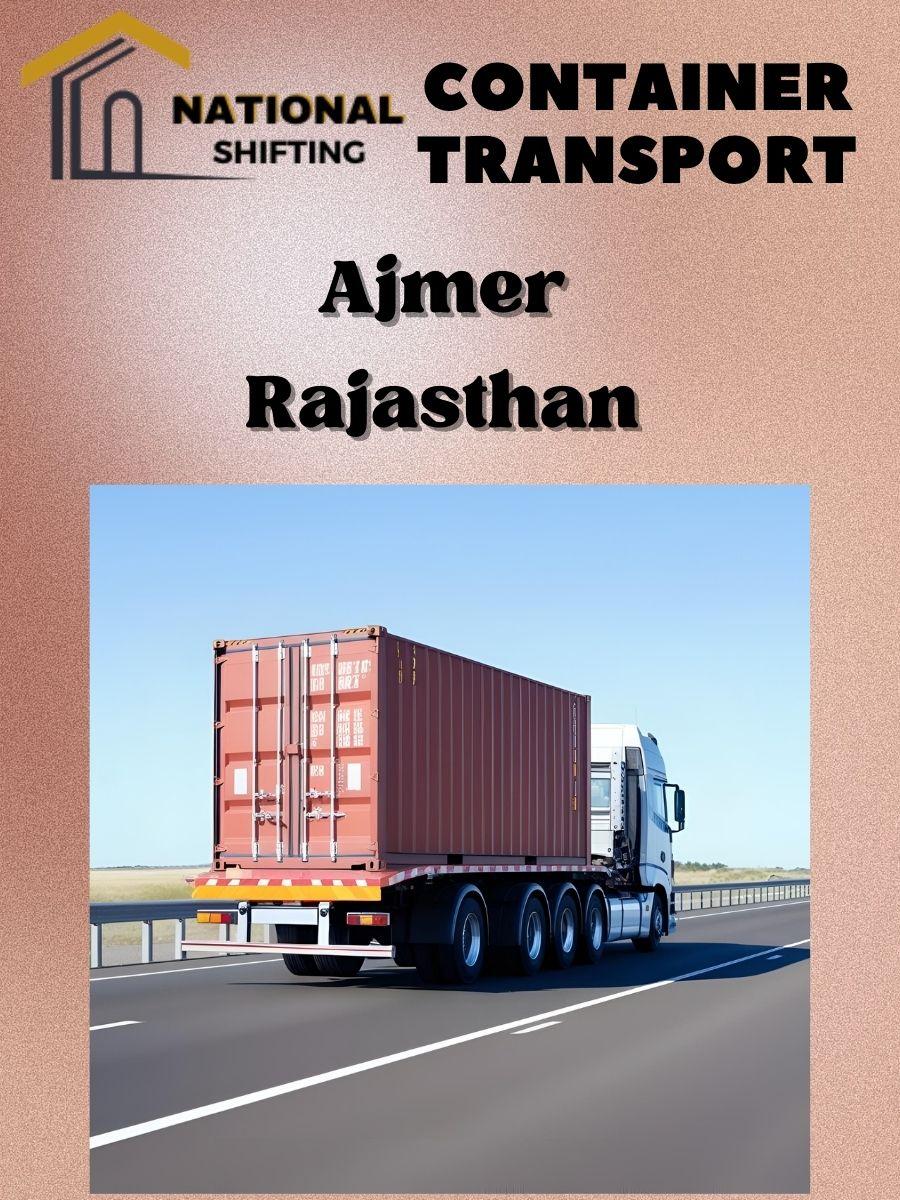 Container transport services in Ajmer