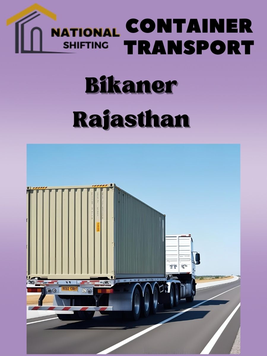 Container transport services in Bikaner