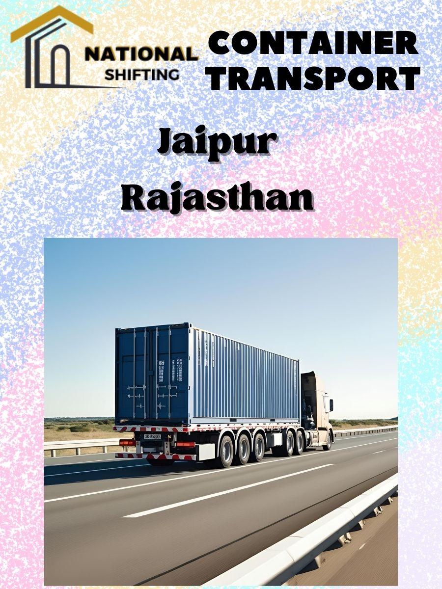 Container transport services in Jaipur