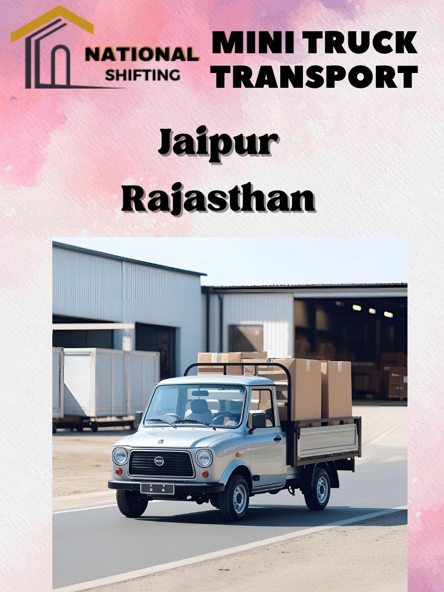 Mini truck transport services in Jaipur