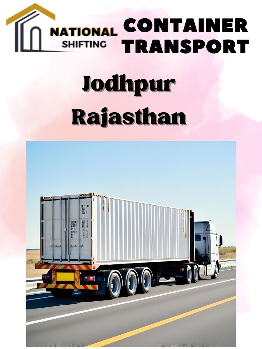 Container transport services in Jodhpur
