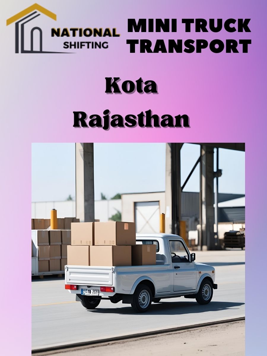 Mini truck transport services in Kota