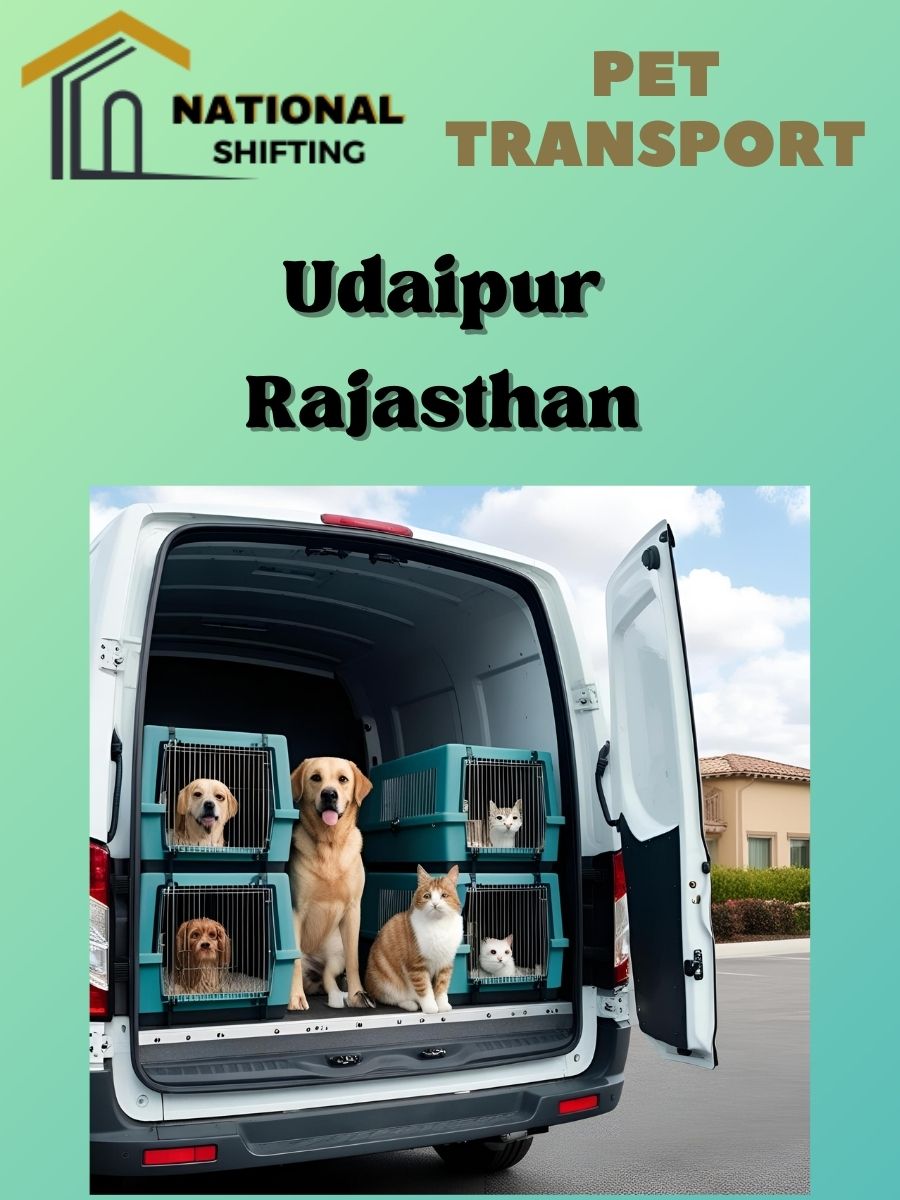 Pet transport services in Udaipur