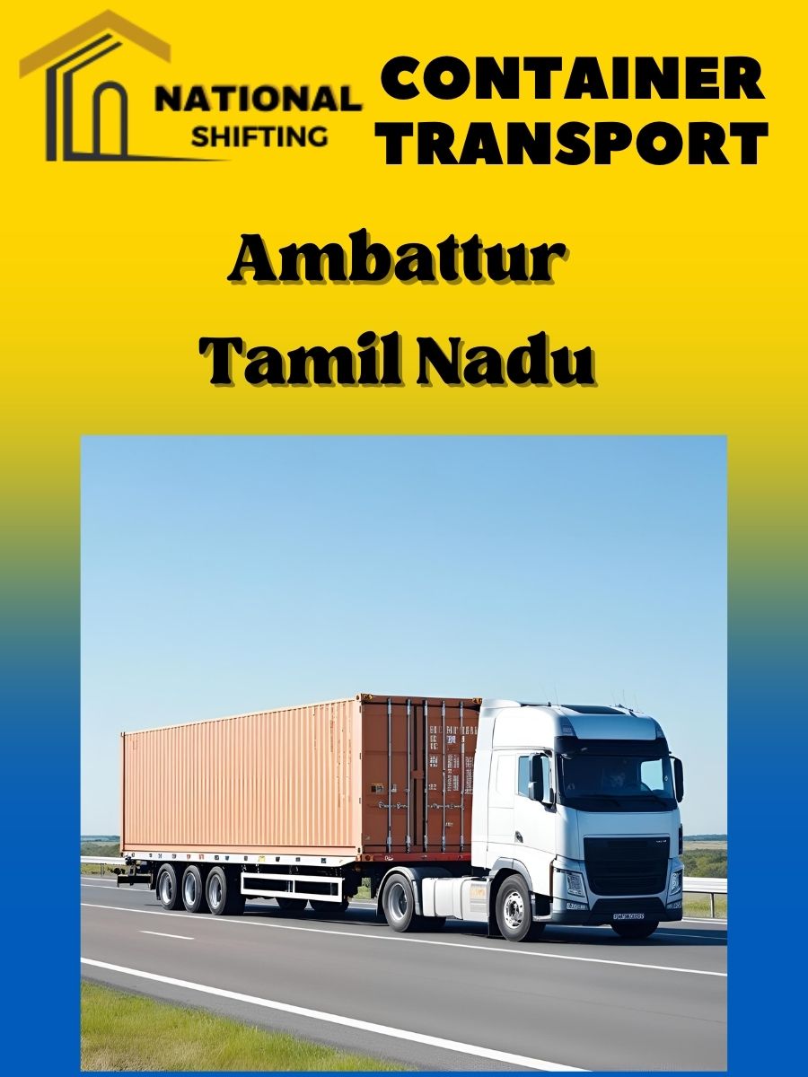Container transport services in Ambattur