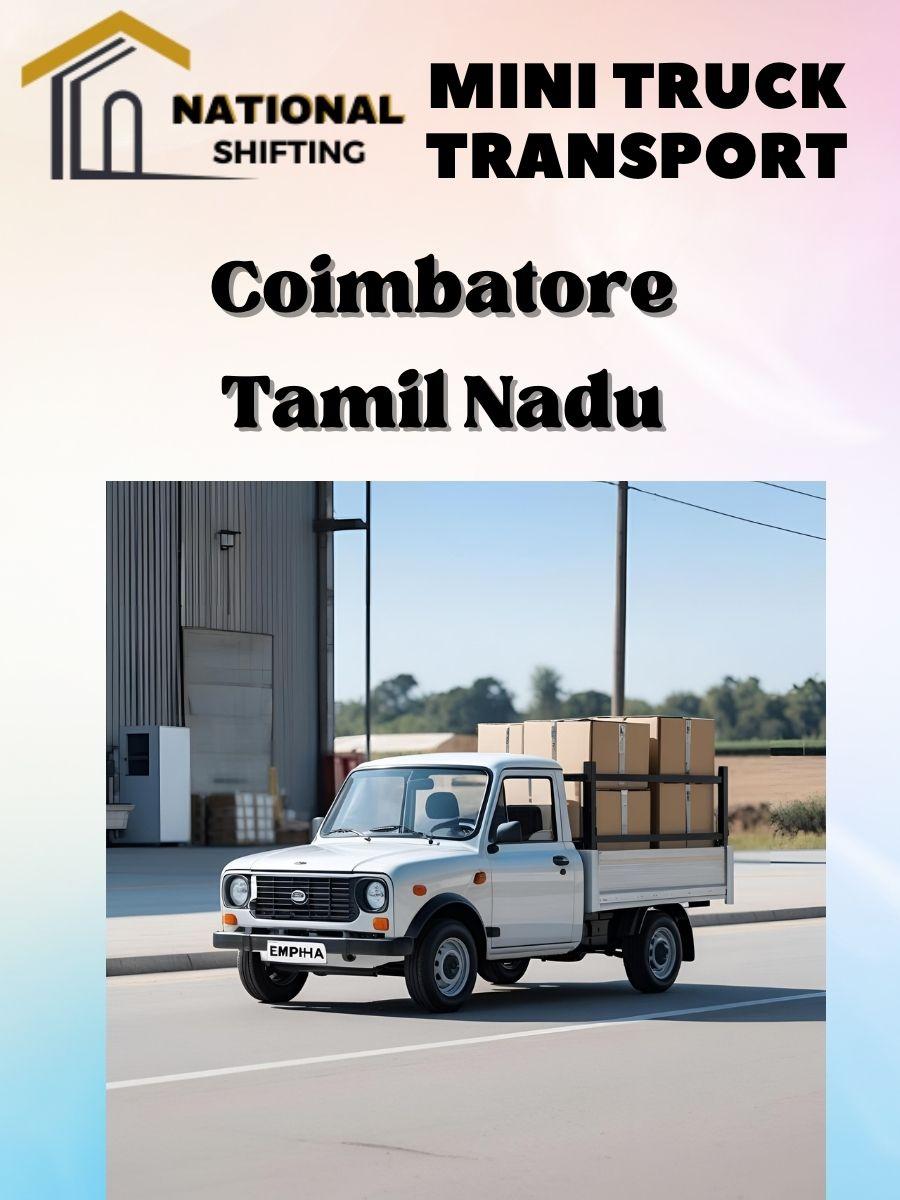 Mini truck transport services in Coimbatore