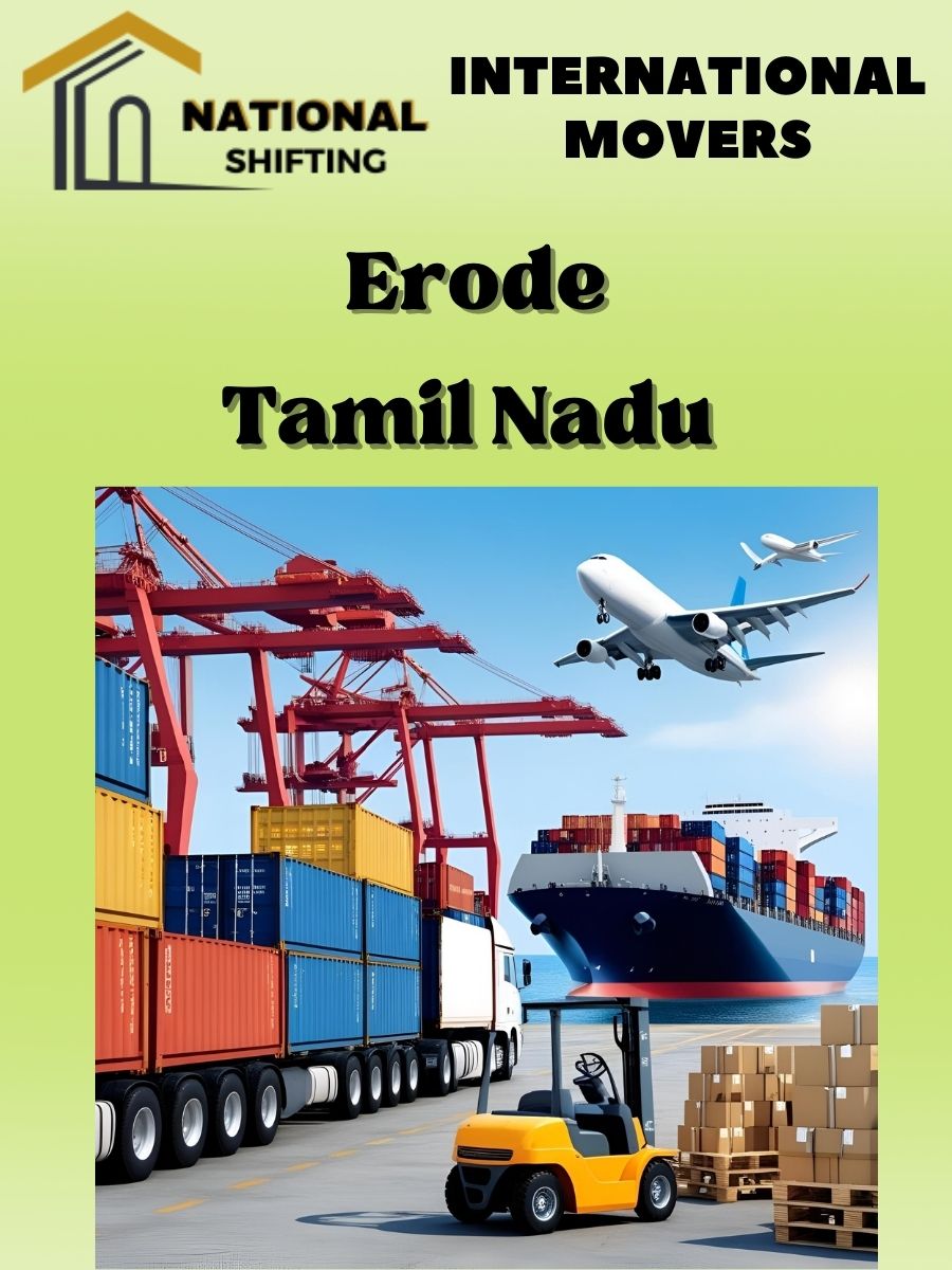 international movers and packers services in Erode
