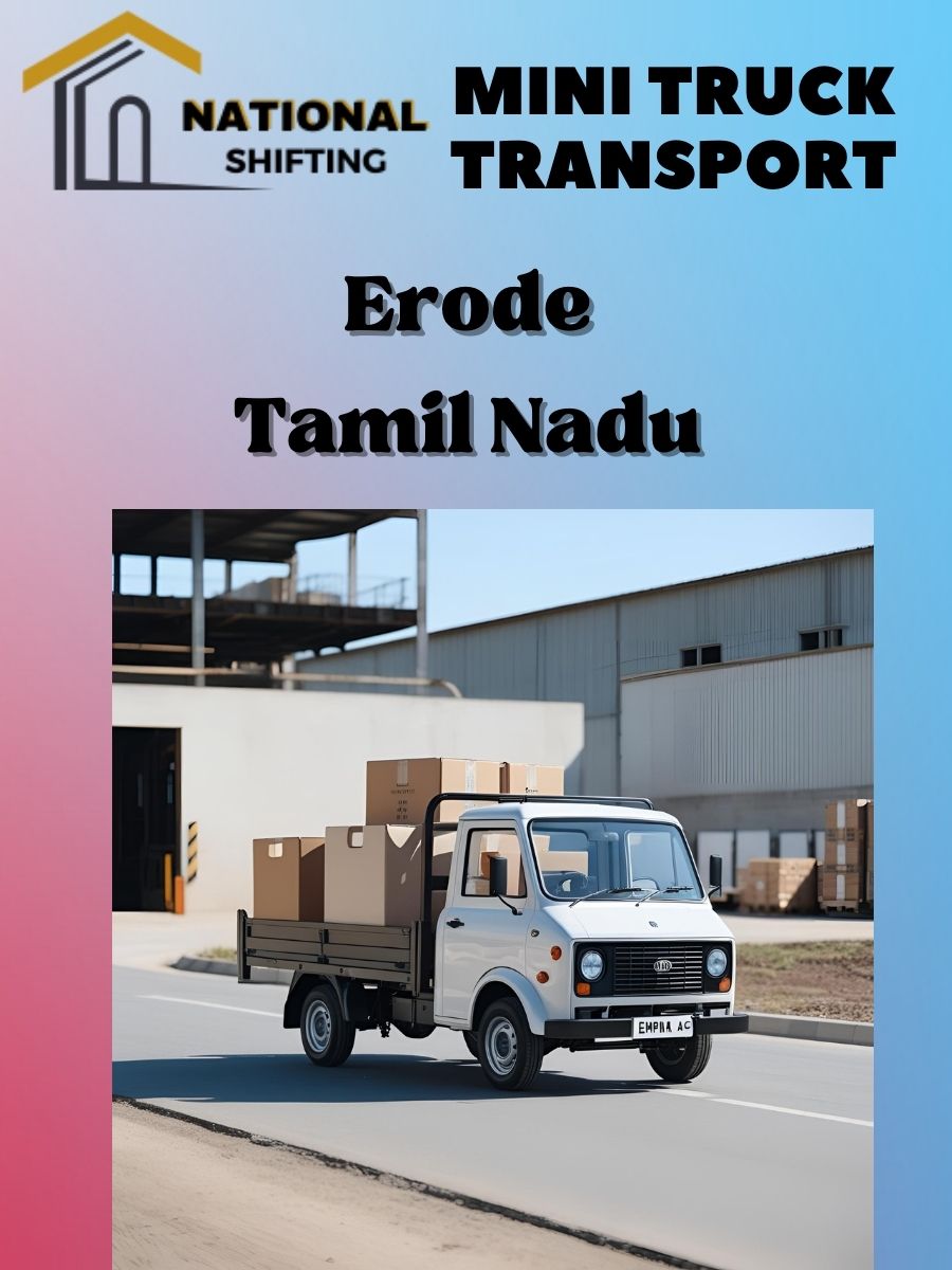 Mini truck transport services in Erode