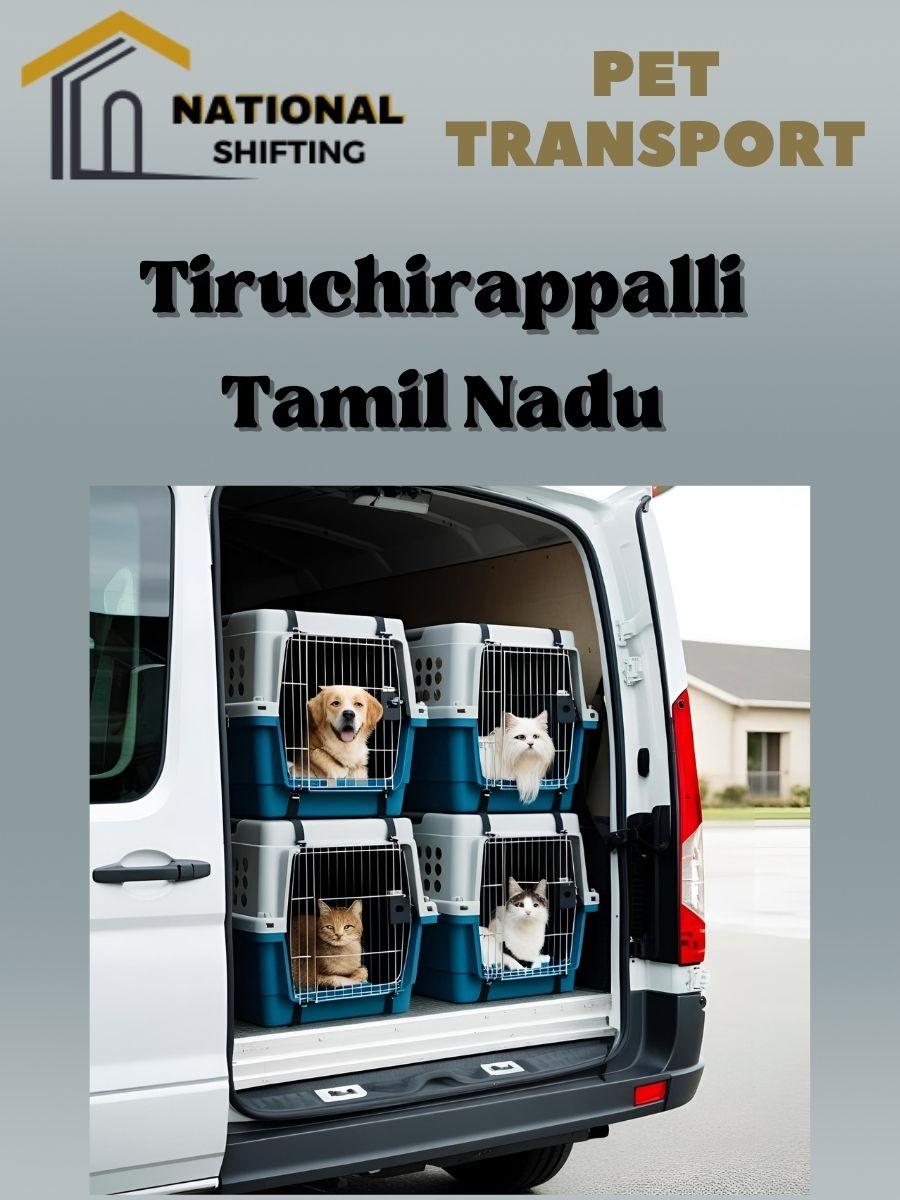 Pet transport services in Tiruchirappalli