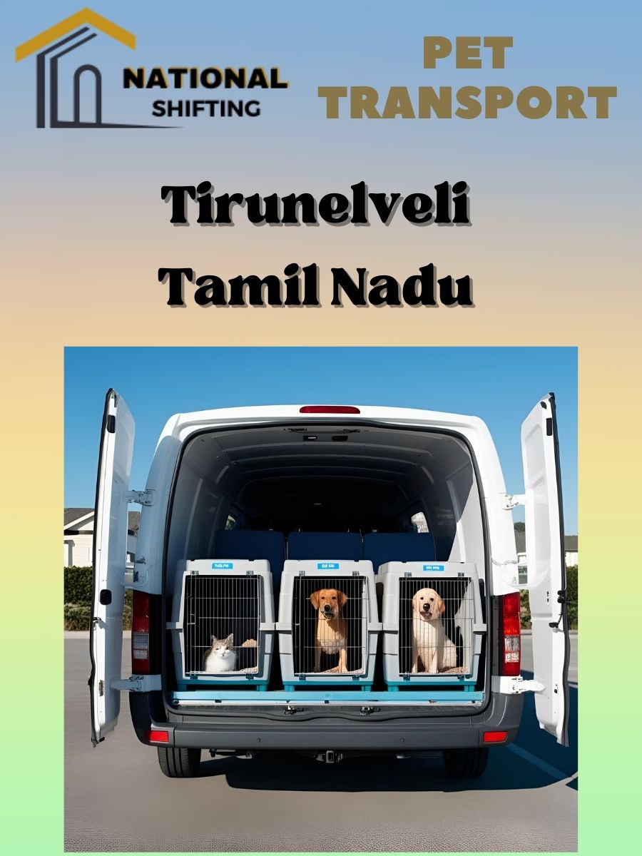 Pet transport services in Tirunelveli