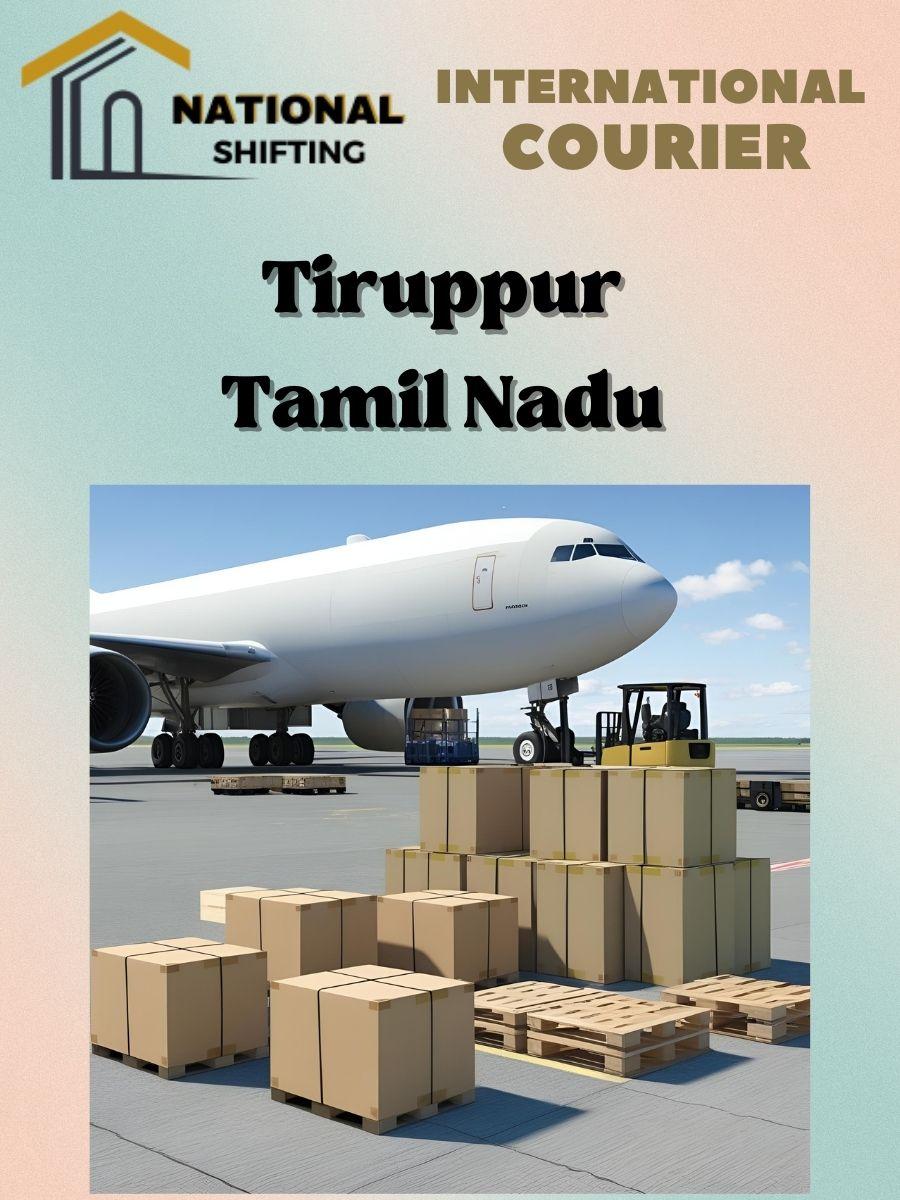 International courier services in Tiruppur