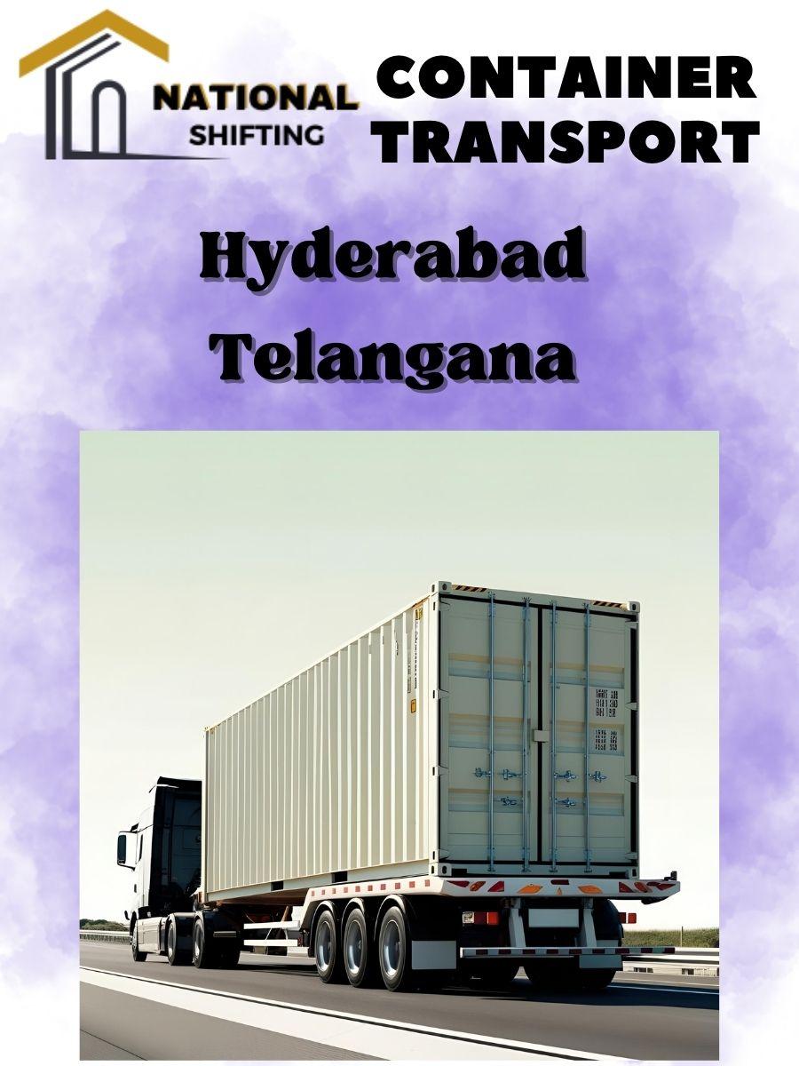 Container transport services in Hyderabad