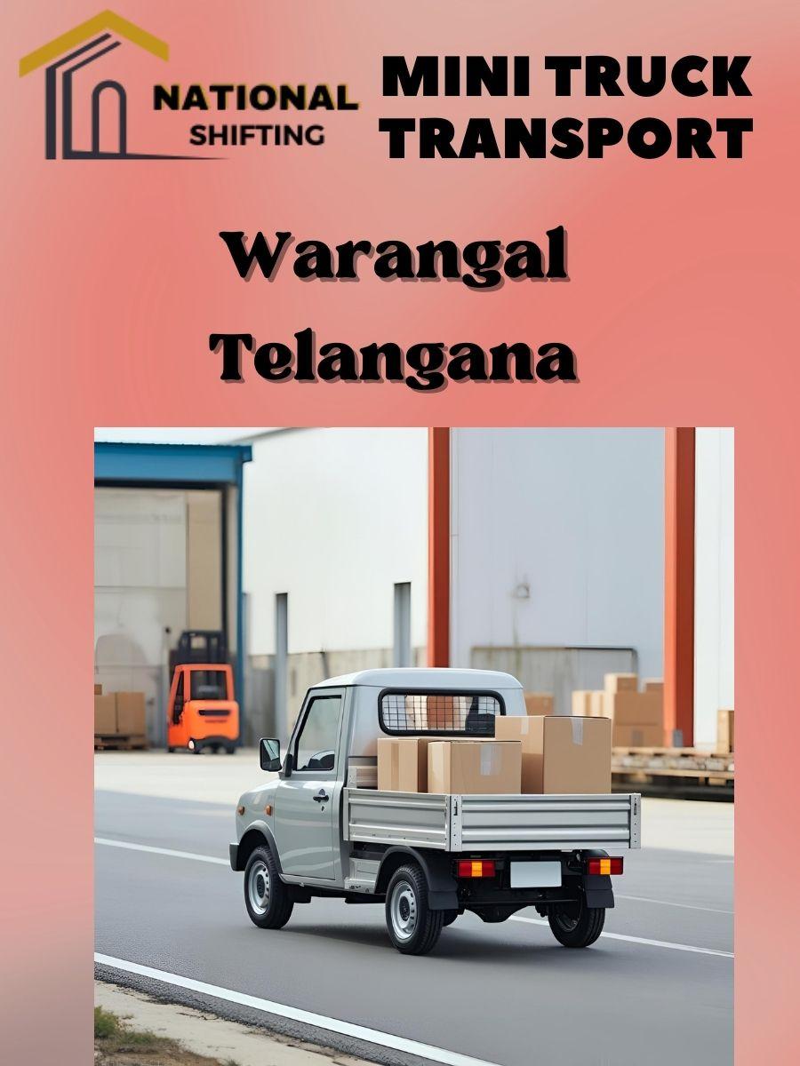 Mini truck transport services in Warangal