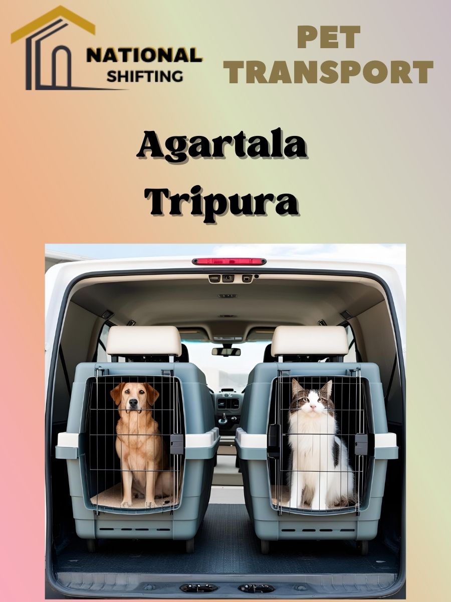 Pet transport services in Agartala