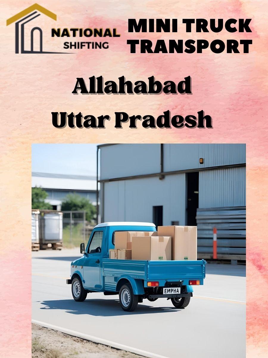 Mini truck transport services in Allahabad