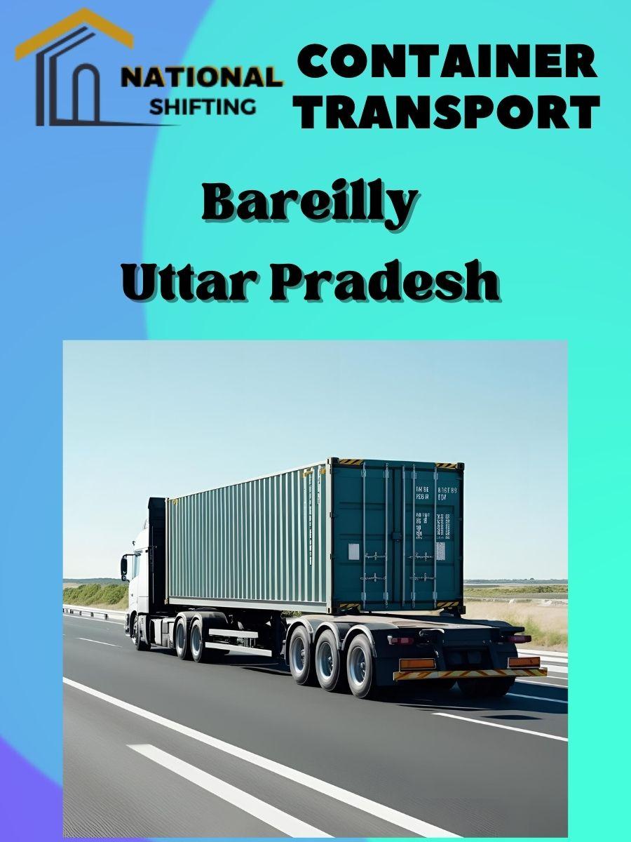 Container transport services in Bareilly