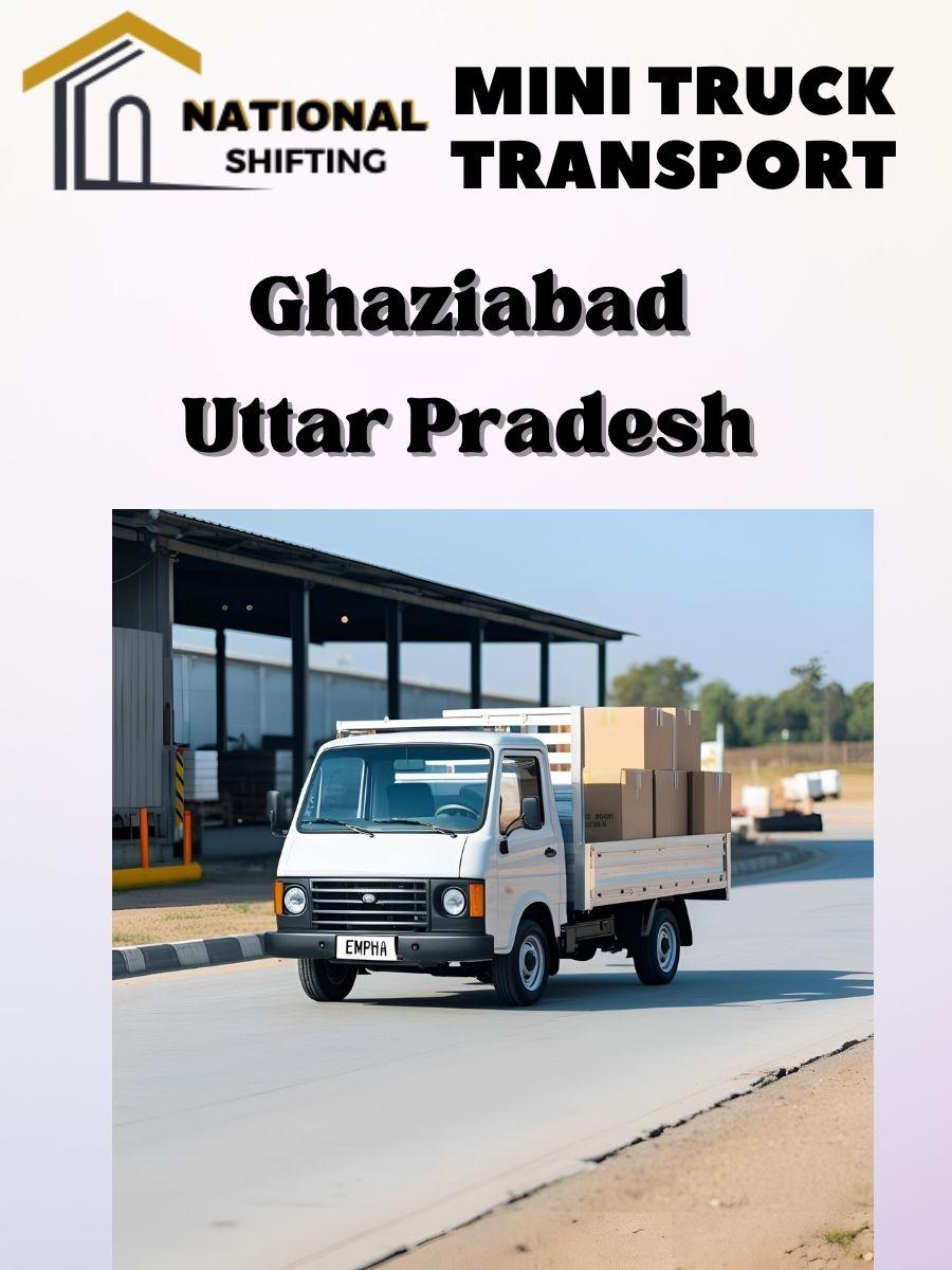 Mini truck transport services in Ghaziabad