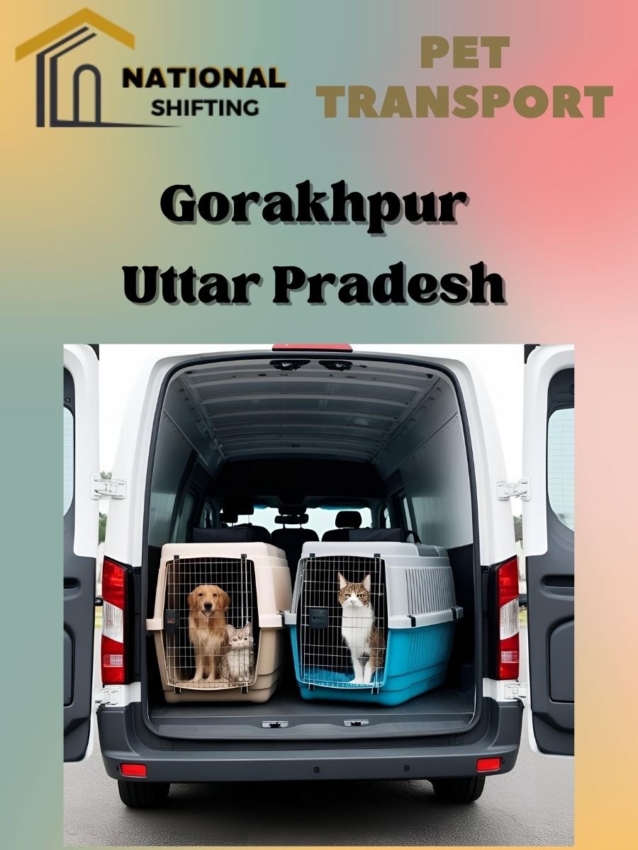 Pet transport services in Gorakhpur
