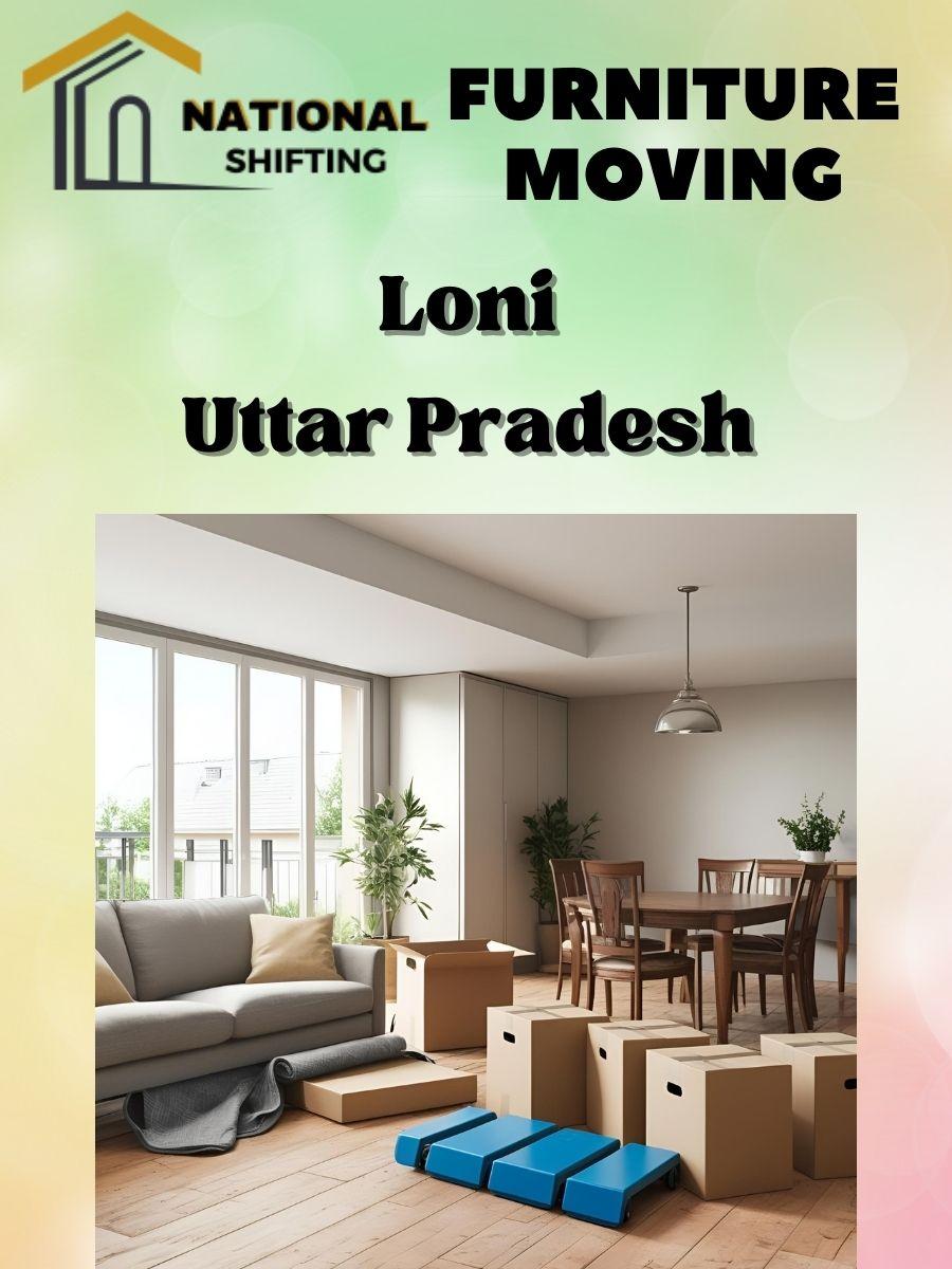 Furniture moving services in Loni