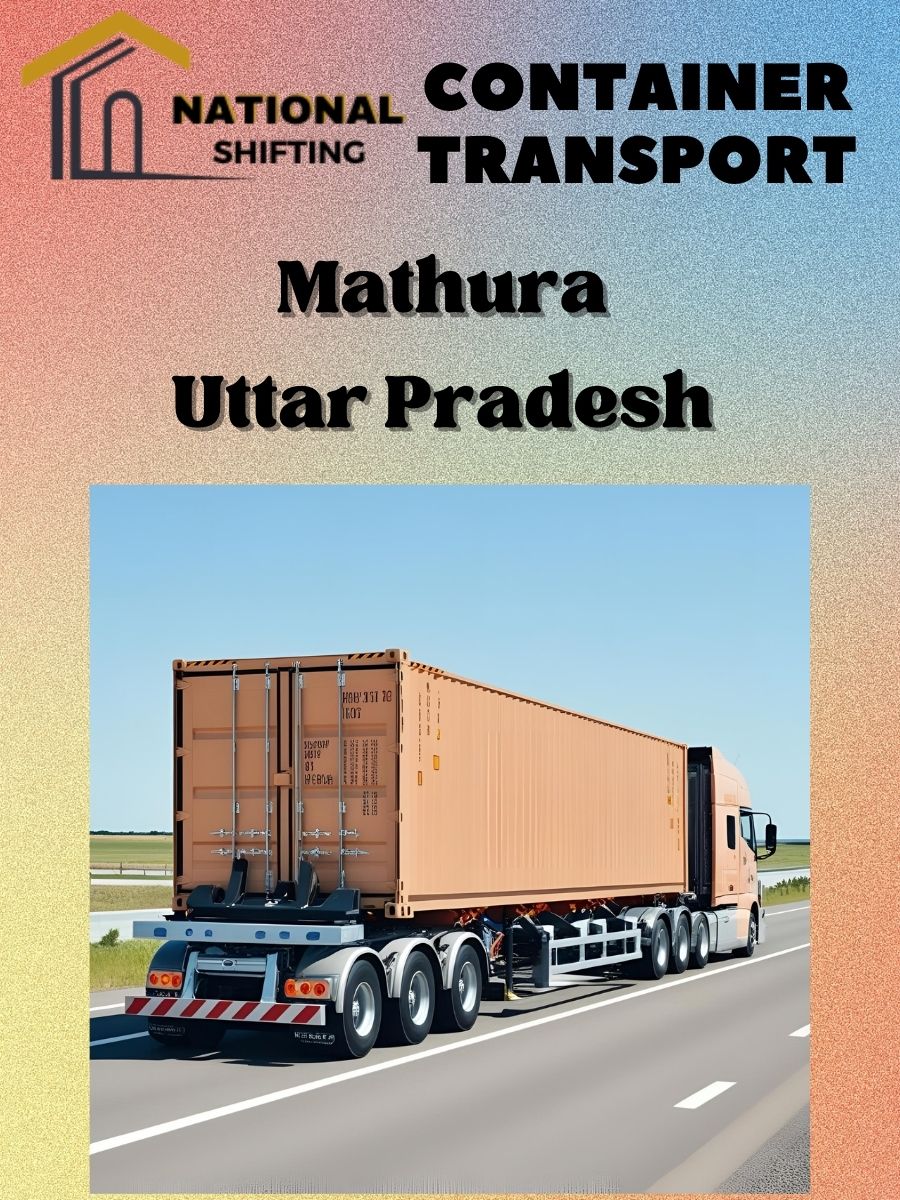 Container transport services in Mathura