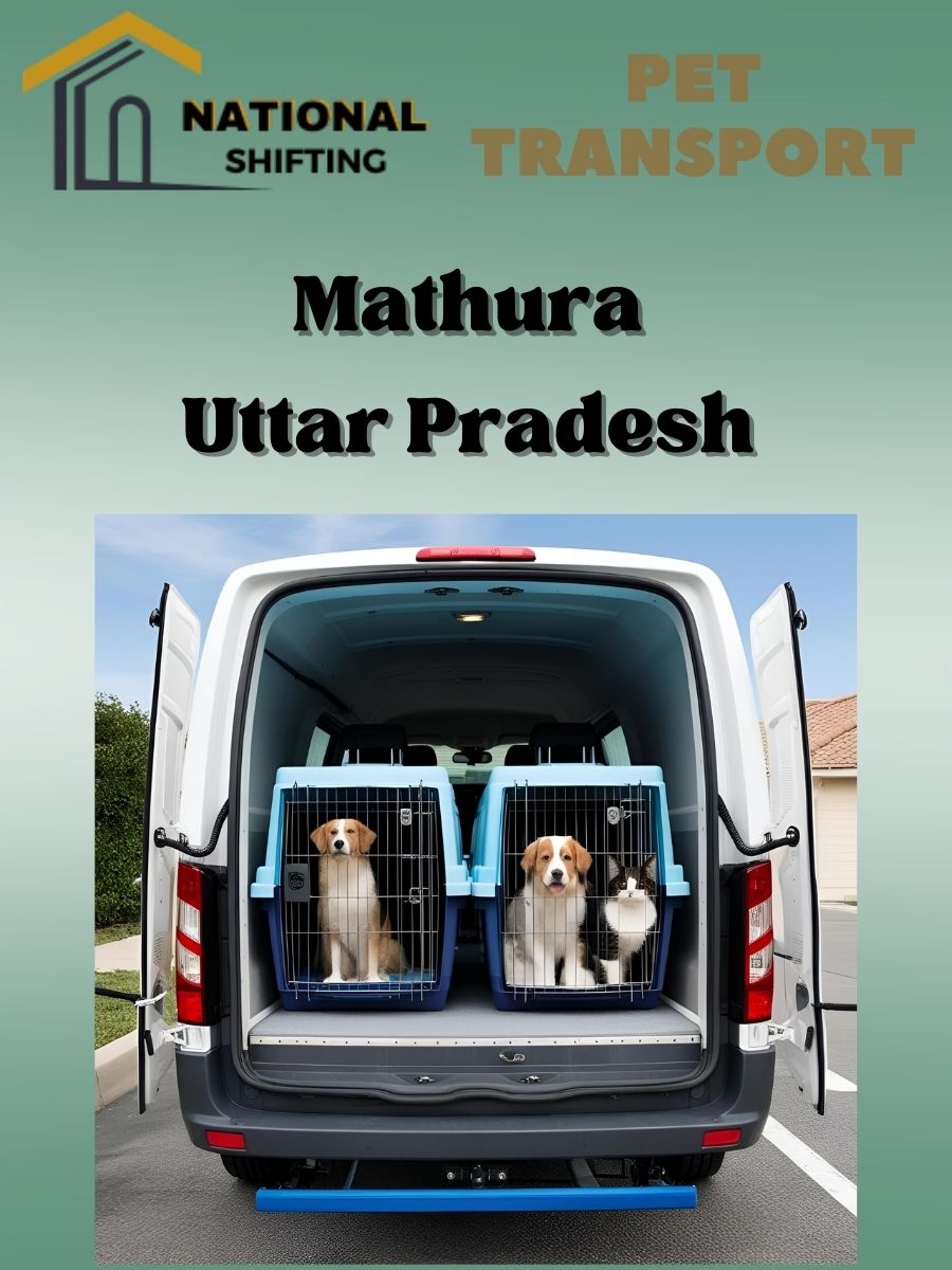 Pet transport services in Mathura