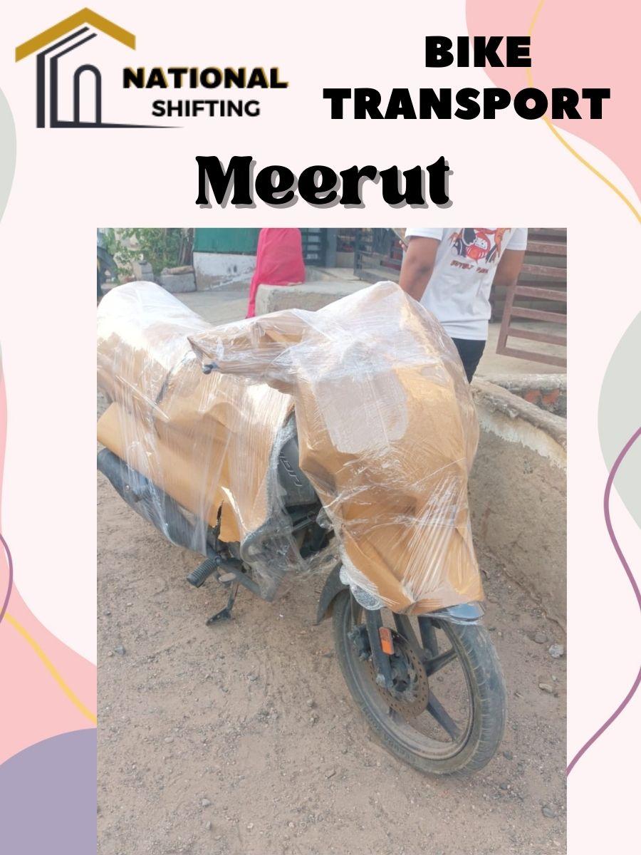 bike transport services in Meerut