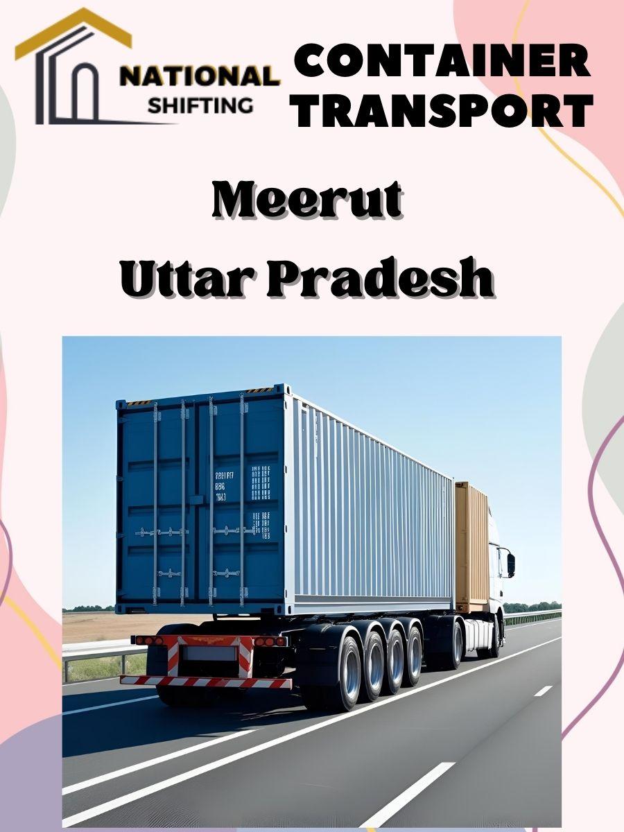 Container transport services in Meerut