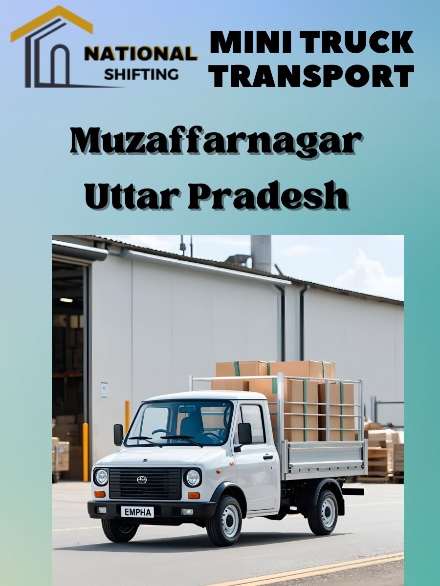 Mini truck transport services in Muzaffarnagar
