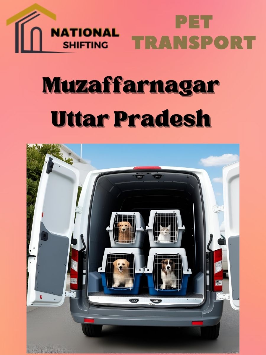 Pet transport services in Muzaffarnagar