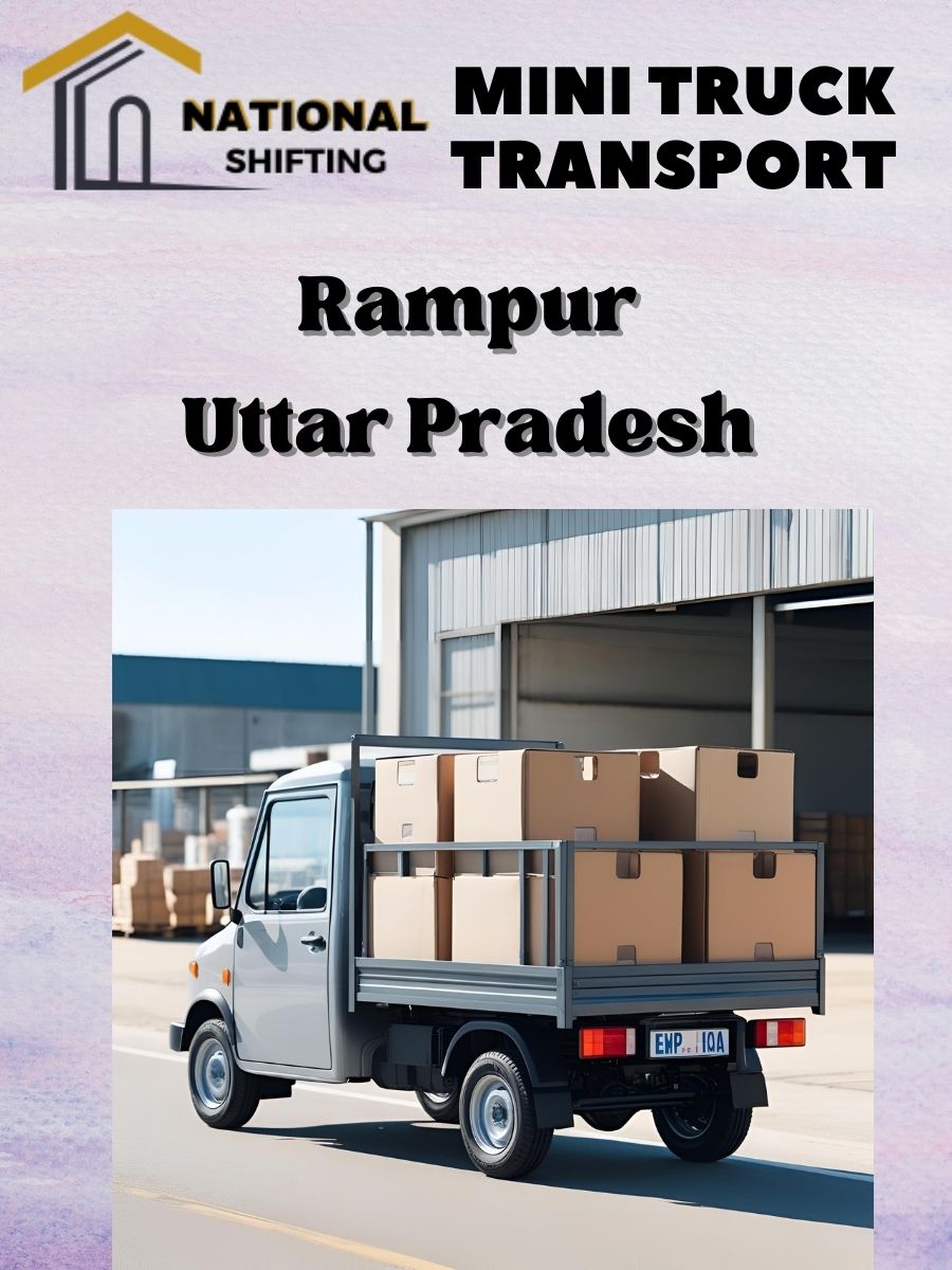Mini truck transport services in Rampur
