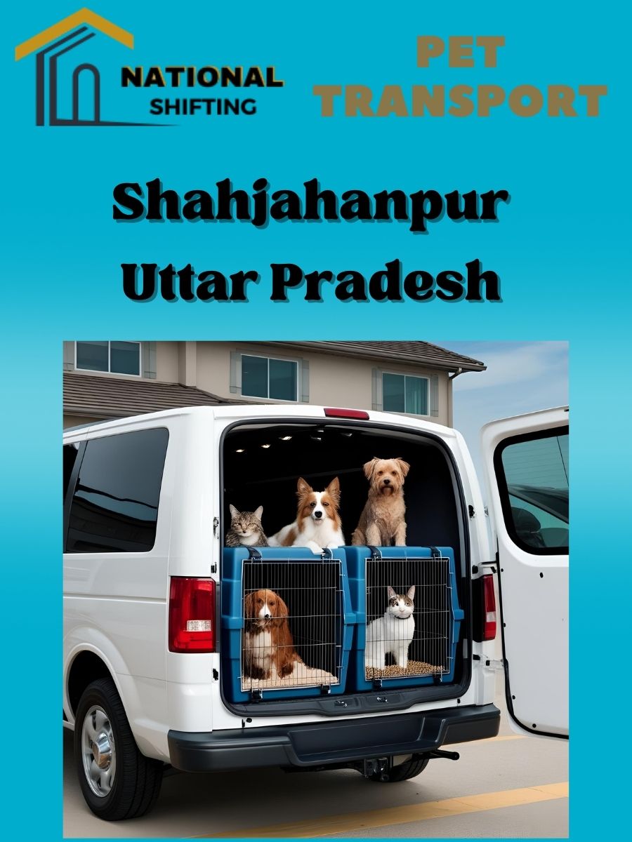 Pet transport services in Shahjahanpur