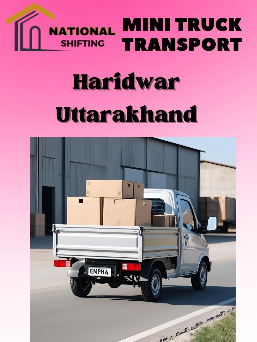 Mini truck transport services in Haridwar