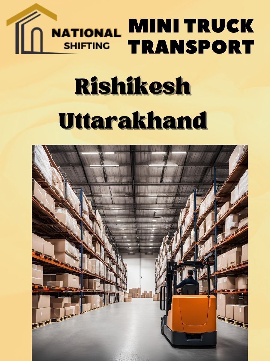 Mini truck transport services in Rishikesh