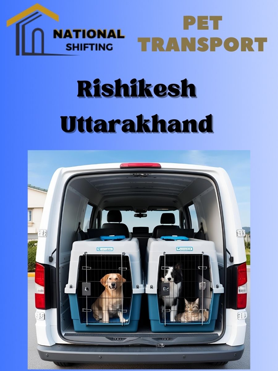 Pet transport services in Rishikesh