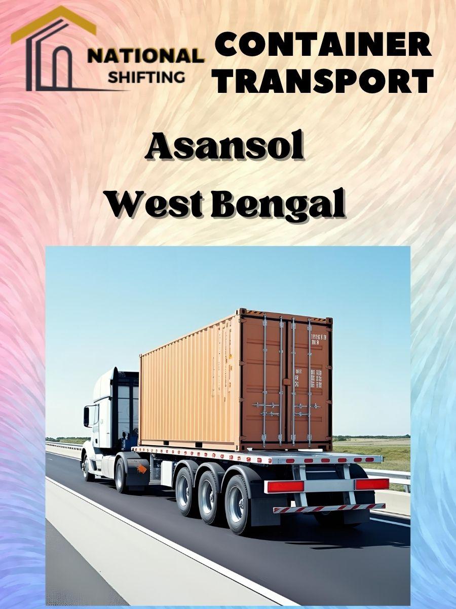 Container transport services in Asansol