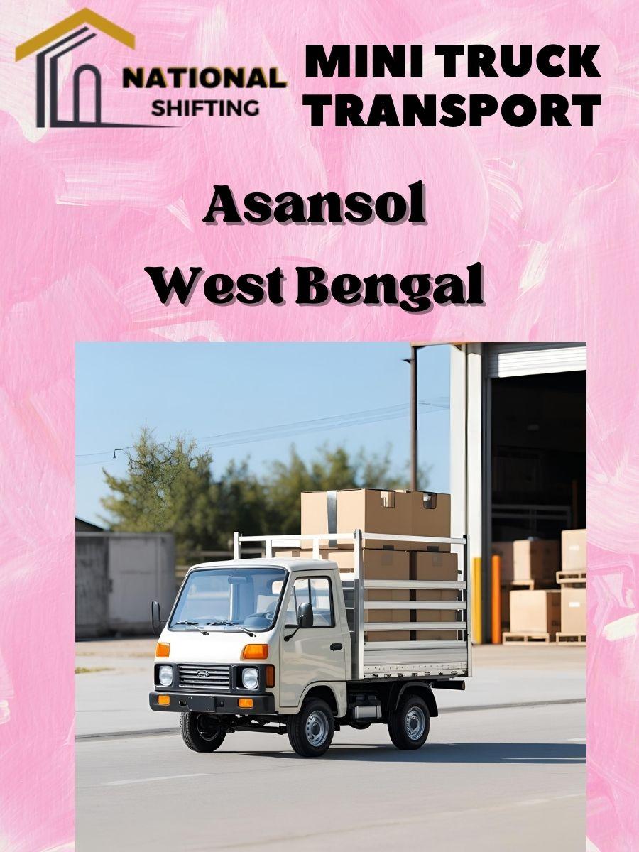 Mini truck transport services in Asansol