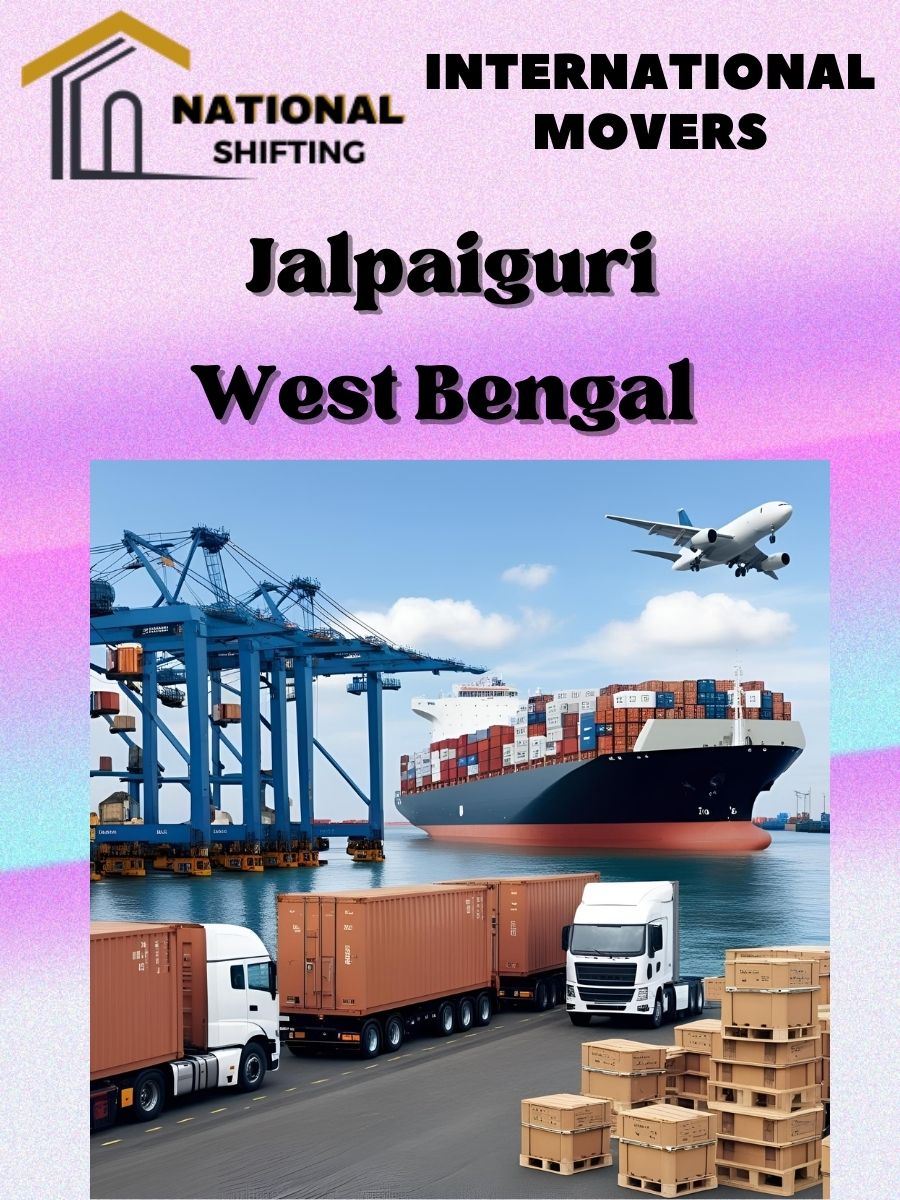 international movers and packers services in Jalpaiguri