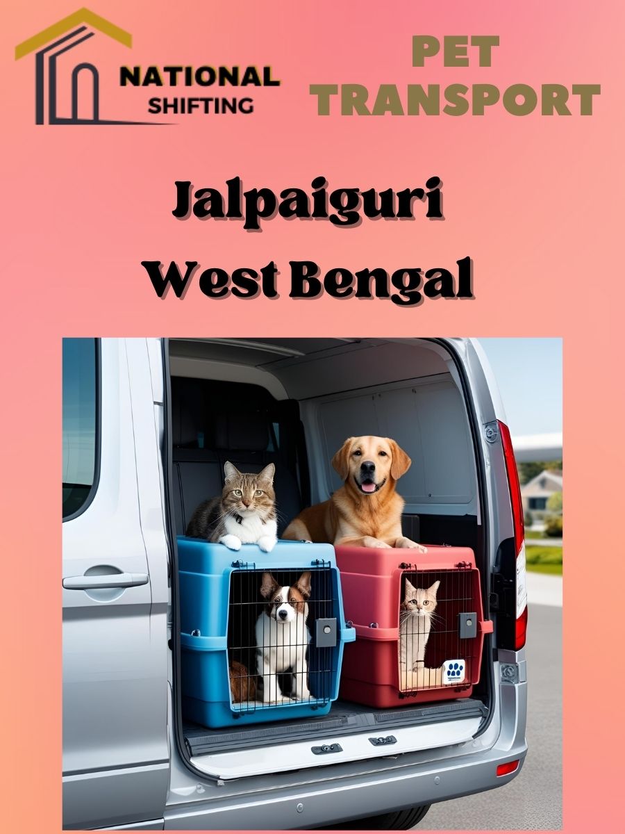Pet transport services in Jalpaiguri