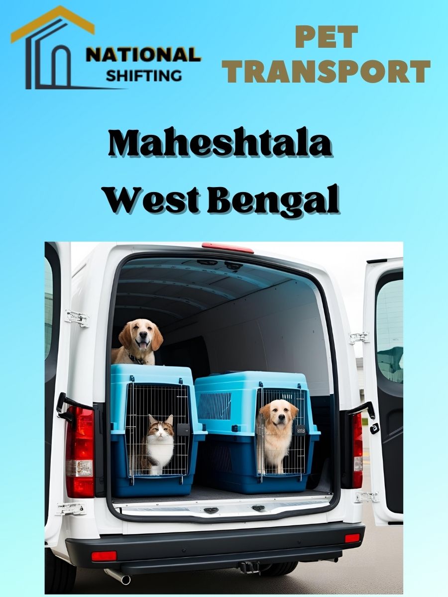 Pet transport services in Maheshtala